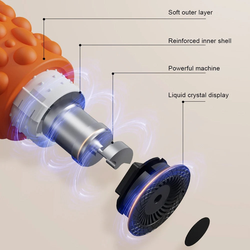 Electric Vibrating Foam Roller Massage