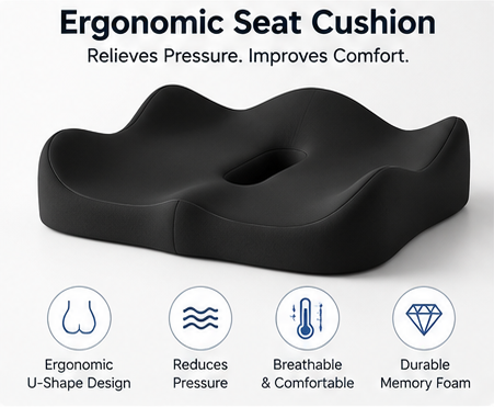 Seat Cushion Memory Sponge Pad